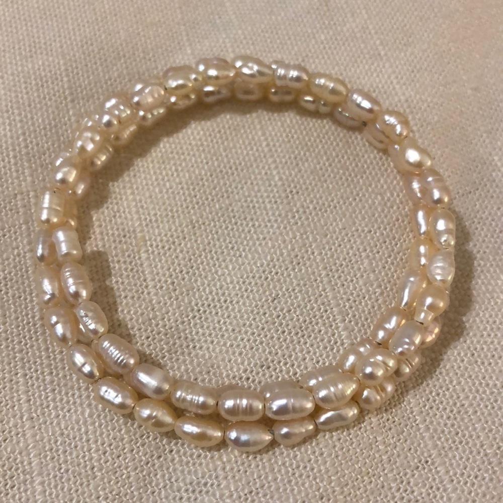Pearl wrap bracelet
